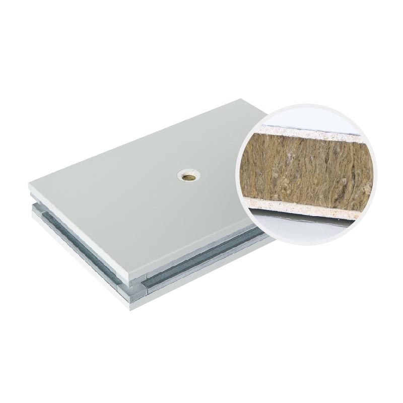 Clean Room Rock Wool Glass Magnesium Panel Wall Roof Ceiling Sandwich Panel