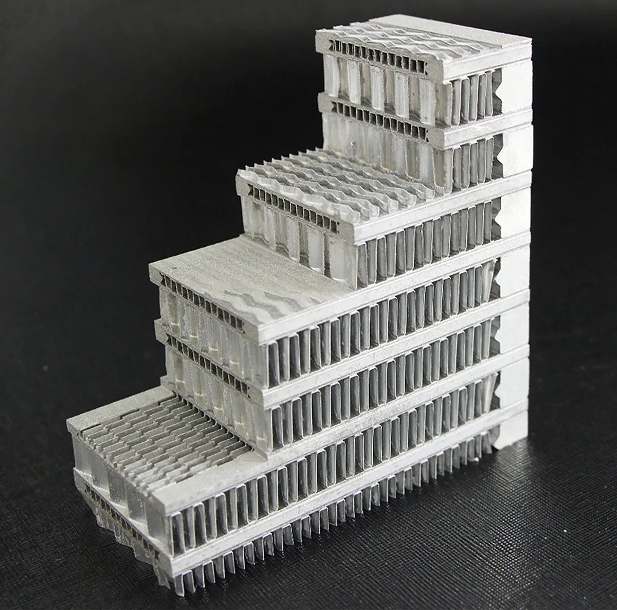 Aluminum Water Air Plate Fin Heat Exchanger for Air Compressor Zrcooler