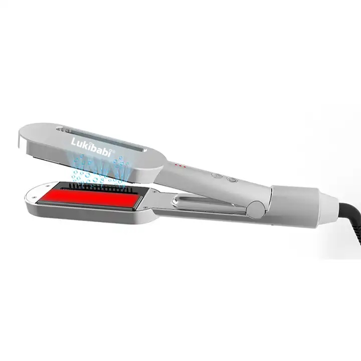 Professional Keratin Oil Steam Hair Straightener for Effortless Styling