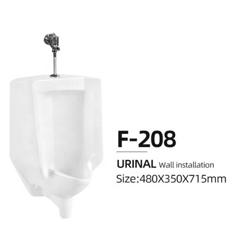 Wholesale Ceramic Sanitary Ware Bathroom Toilet Wall Hung Urinal for Men