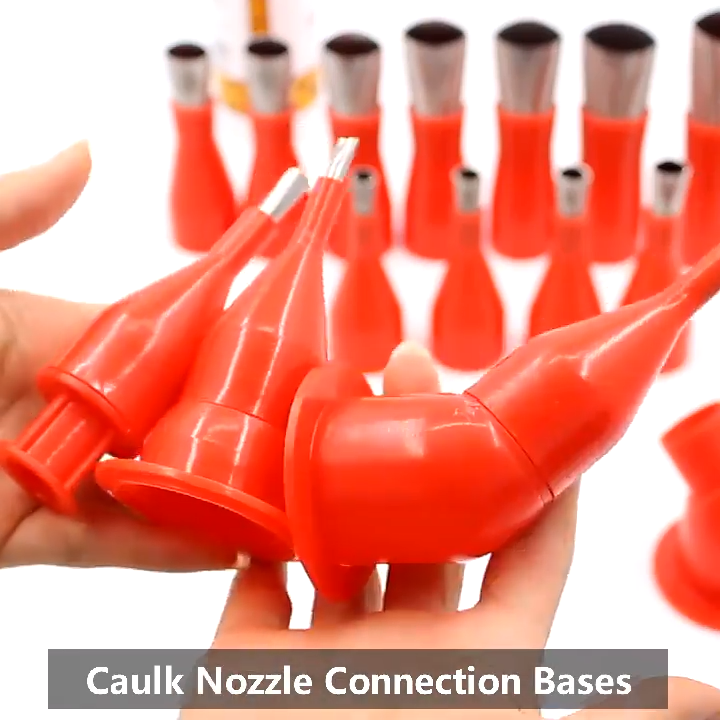 Caulking Nozzle and Nozzle Connector Bent Sealant Nozzle