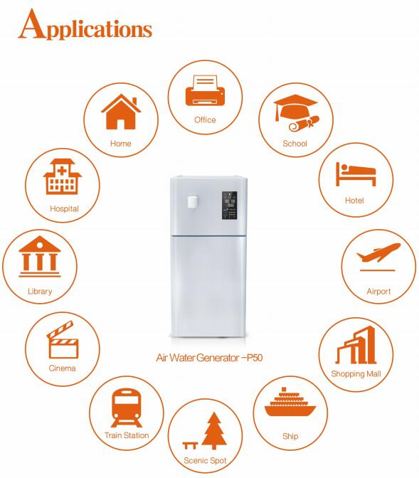 Air Water Machine Household RO Purification Cold Water Kitchen Appliance