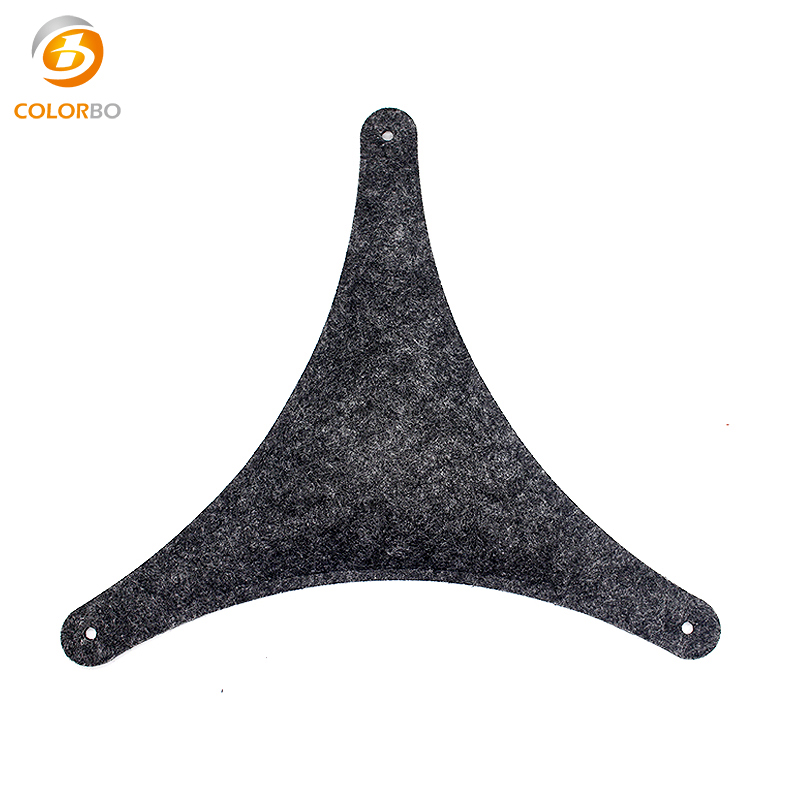 Design of triangle Beautiful Interior Decoration PET Screen