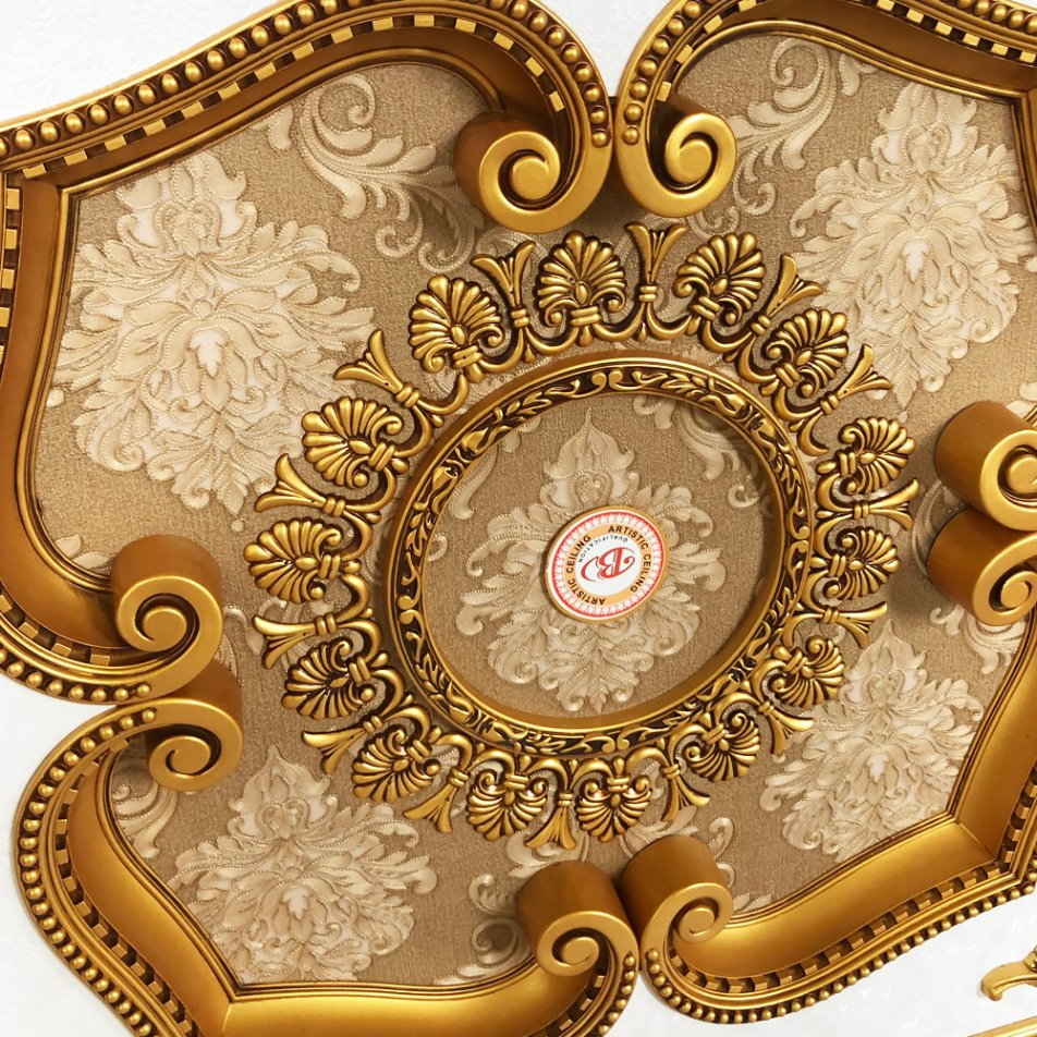 Banruo European Design High Quality Palace Style Artistic PS Ceiling