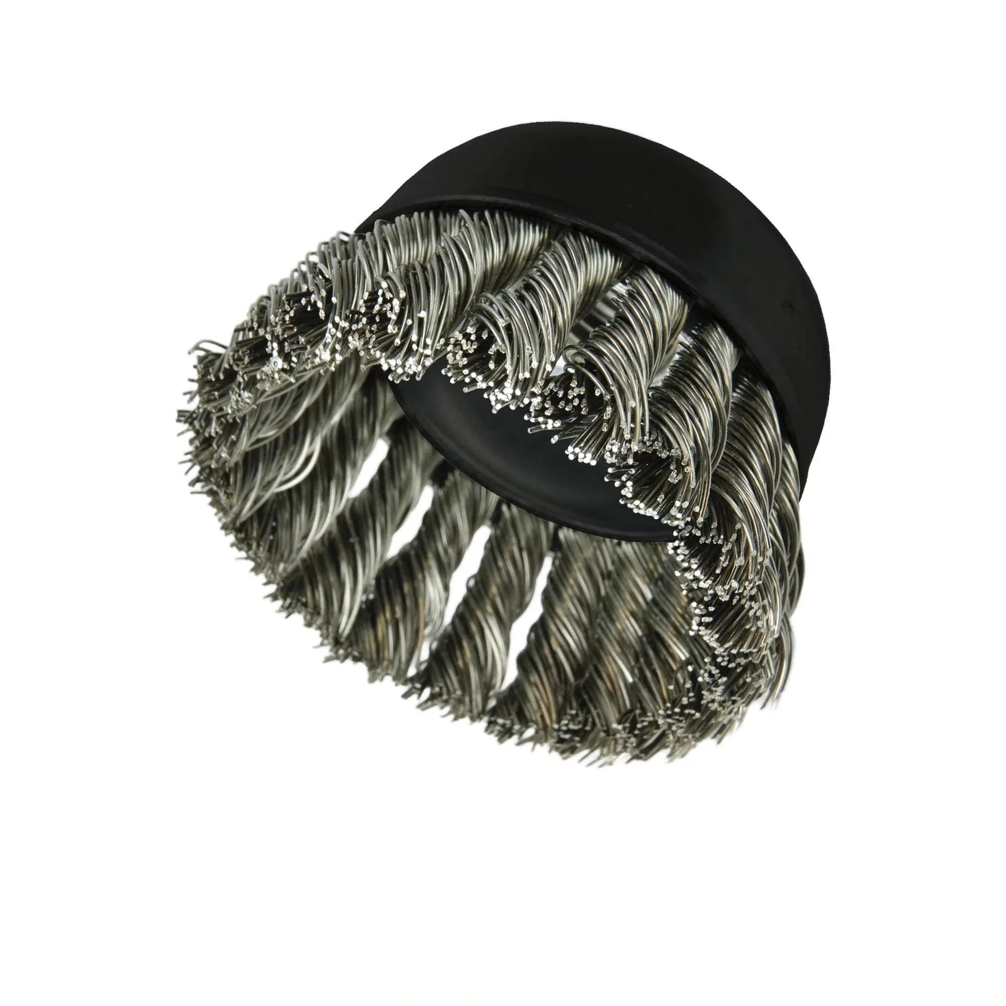 Single Row Knot Wire Cup Brush 020" Stainless Steel Fill