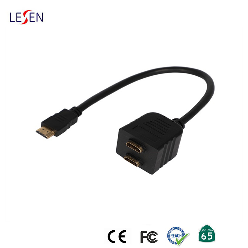 Разветвитель HDMI Male to 2x Male