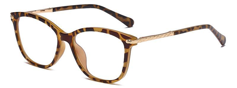 Shape Tr90 Frames Metal Temples Anti-Blue Light Lenses Computer Optical Frames