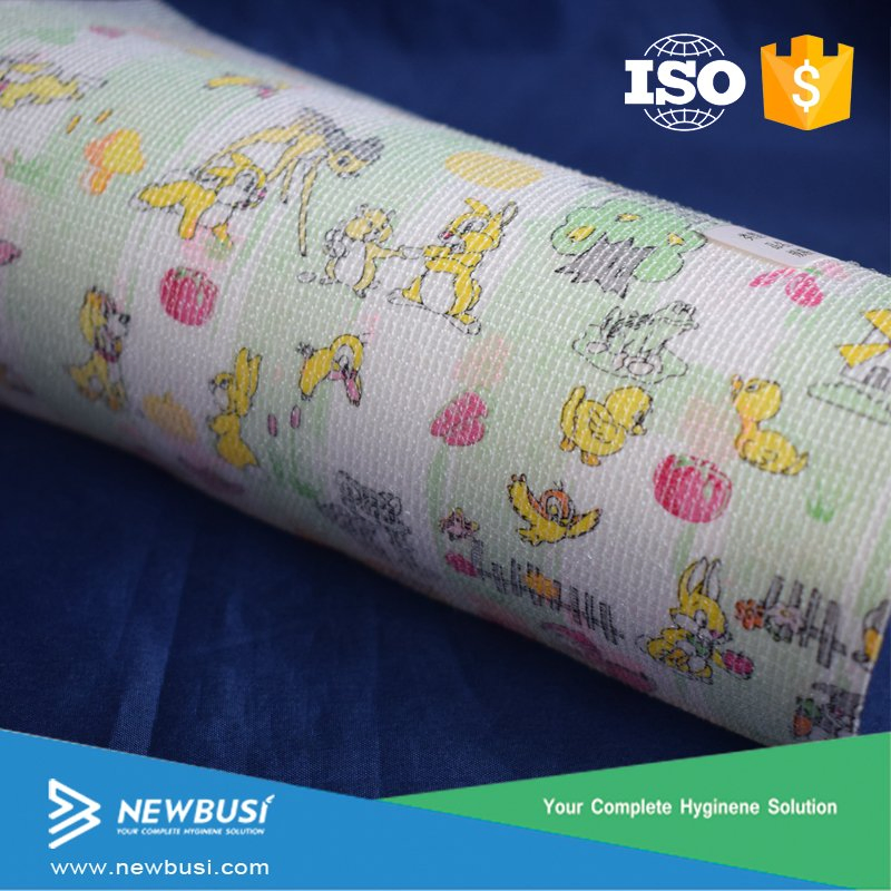 Colorful Mesh, PP Frontal Tape for Baby Diaper