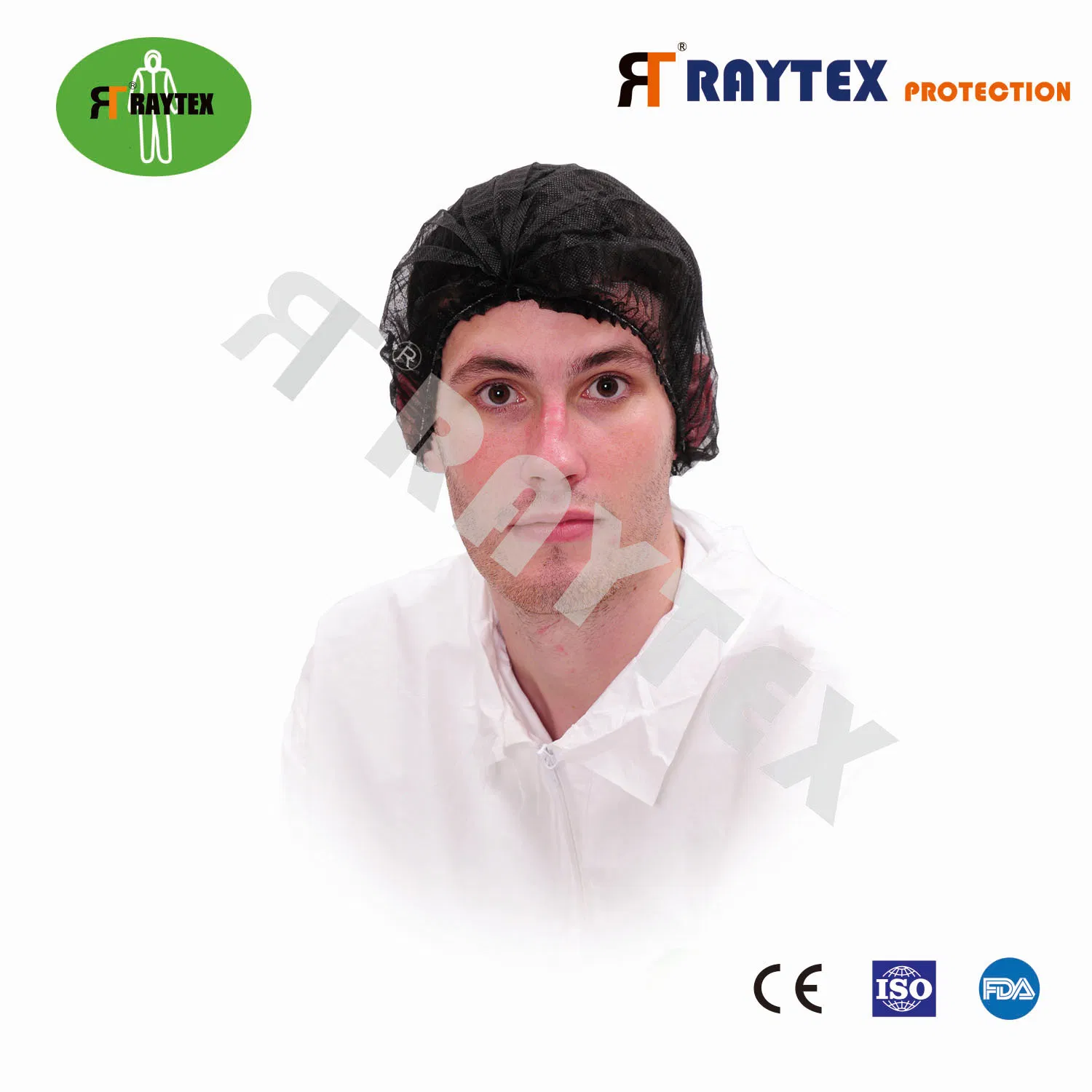 Disposable Bouffant Shower Work Snood Operation Mob Clip Cap