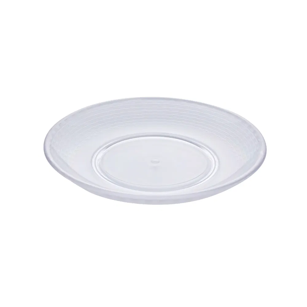 Plastic Fruit Plate - Minimalist Spiral Stackable Tray for Restaurants