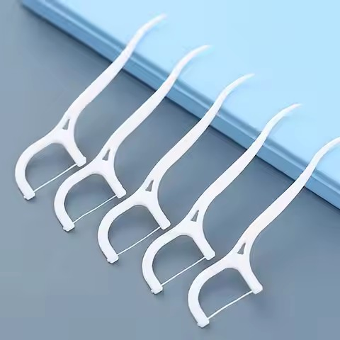 Carefully Selected Materials Bulk Eco Friendly Toothpick Dental Floss Picks Flosser