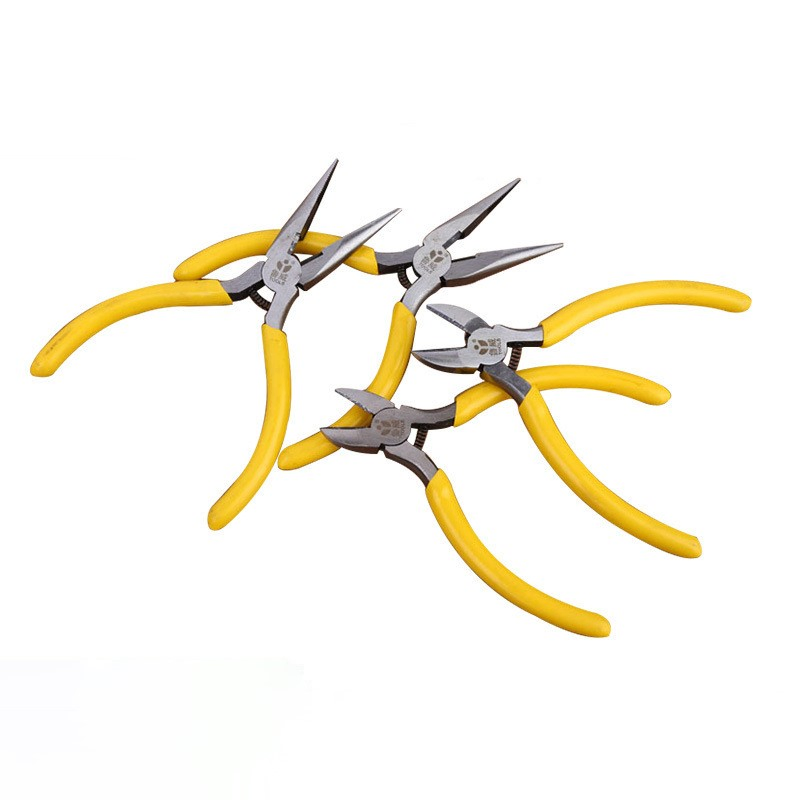 Small Pliers 5 "Sharp Nose Pliers Mini Diagonal Nose Pliers Combination Pliers