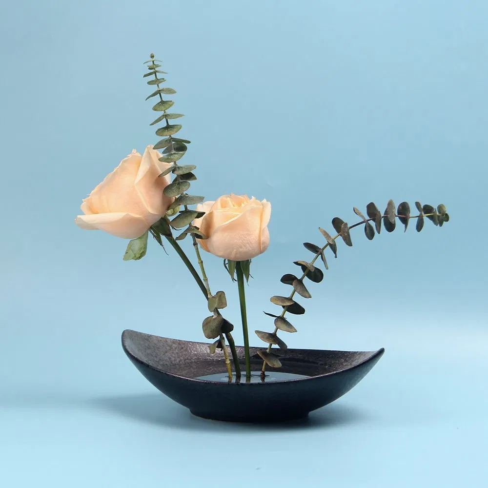 Bamboo Kenzan Ikebana with Natural Finish for Eco-Friendly Designs
