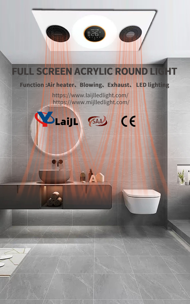 Australia Certified SAA Ceiling Bathroom Heater - Portable Electric PTC