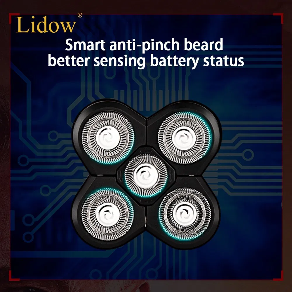 Hot Selling USB Rechargeable Waterproof 5 Heads Shaver