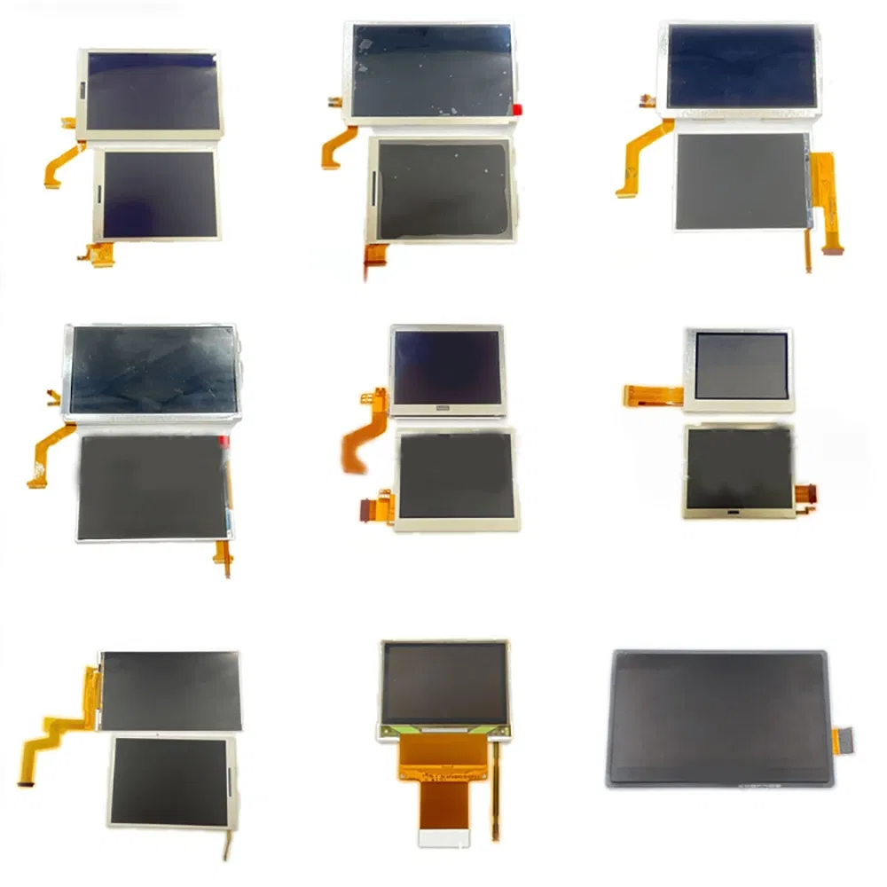 Top Upper Lower Touch Digitizer LCD Screen for 3ds/2ds/Dsi/DSL/XL/Ll/Gba/Gbc/Gbm/Wii U/PSP Go