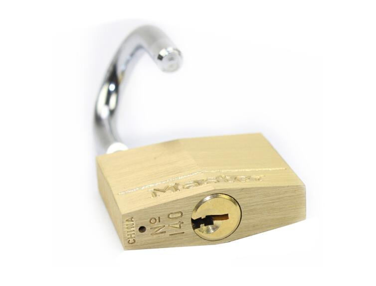 Ling Padlock, Master Padlock, Diamond Brass Padlock, Brass Padlock, Padlock, Bags Padlock, Al-L40