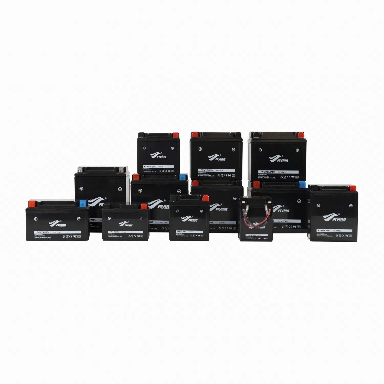 12N6.5L-BS Maintenance-Free Sealed Lead Acid Motorcycle Starting Battery