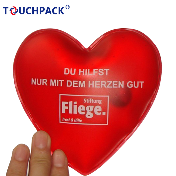 BSCI New Product Reusable Heatpack Heart Shape with Your Logo on It