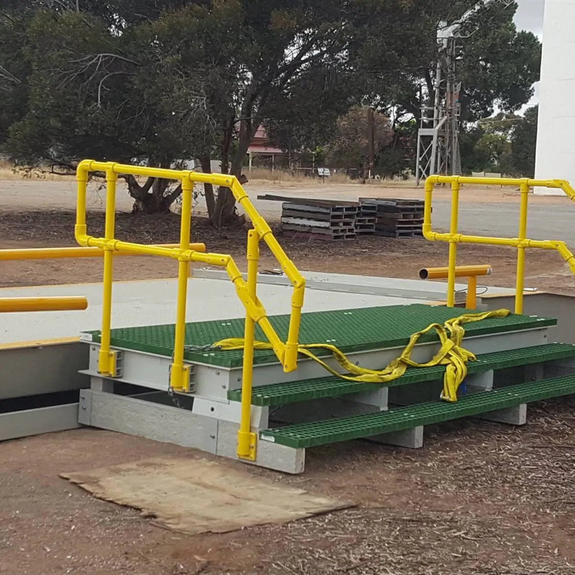 Offshore 38mm FRP Moulded Grating with Anti-Slip Surface