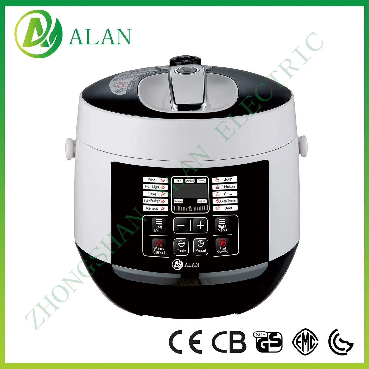 with One Key Pressure Fast Release Function Simple Operation Household Low Power Consumption Electric High Pressure Cooker