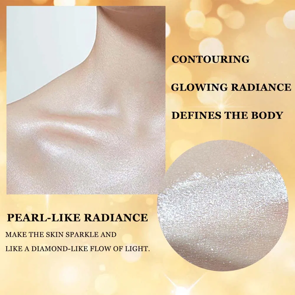 5 Color 30ml High Gloss Liquid Body Glow Oil