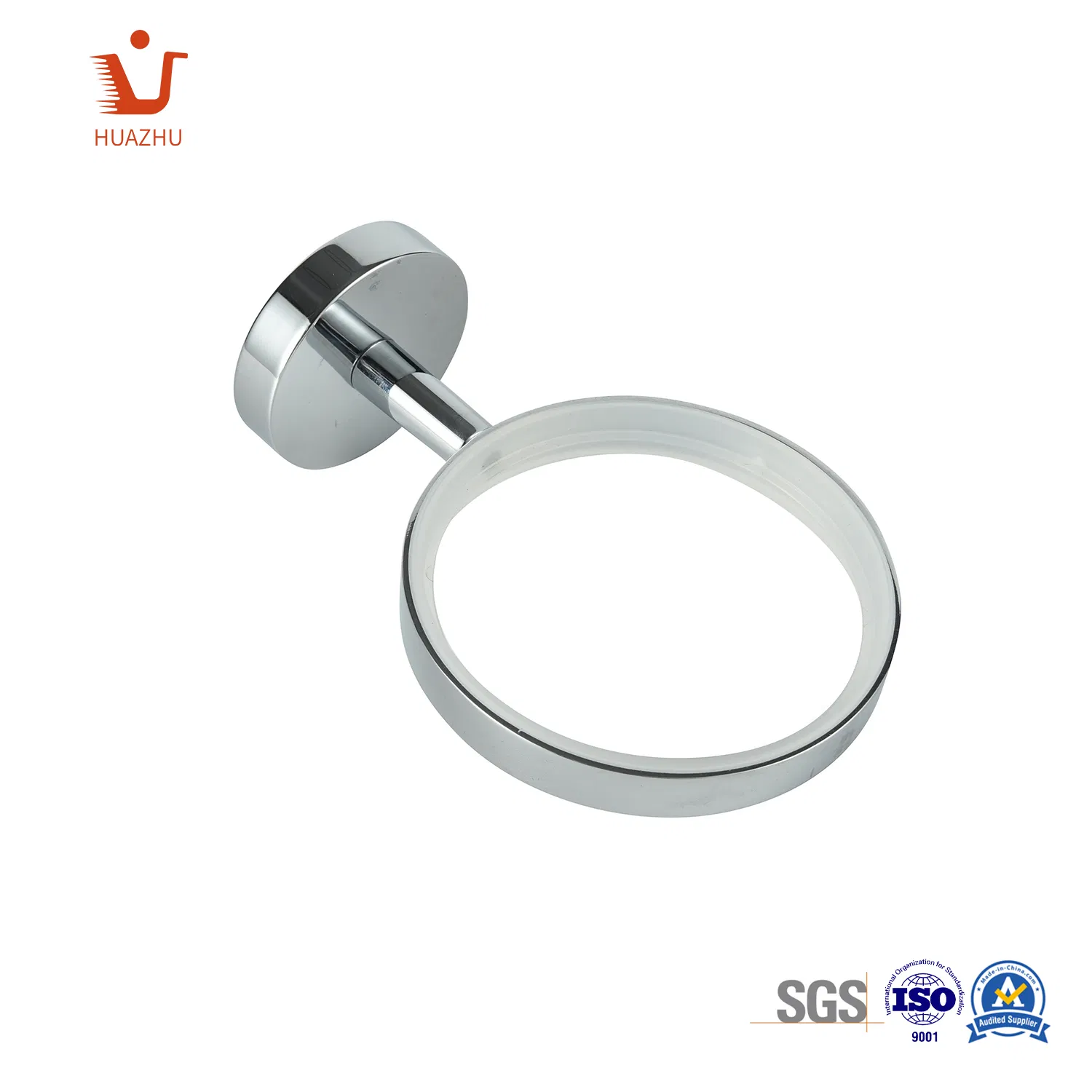 Держатель для стаканов двойной хромированный