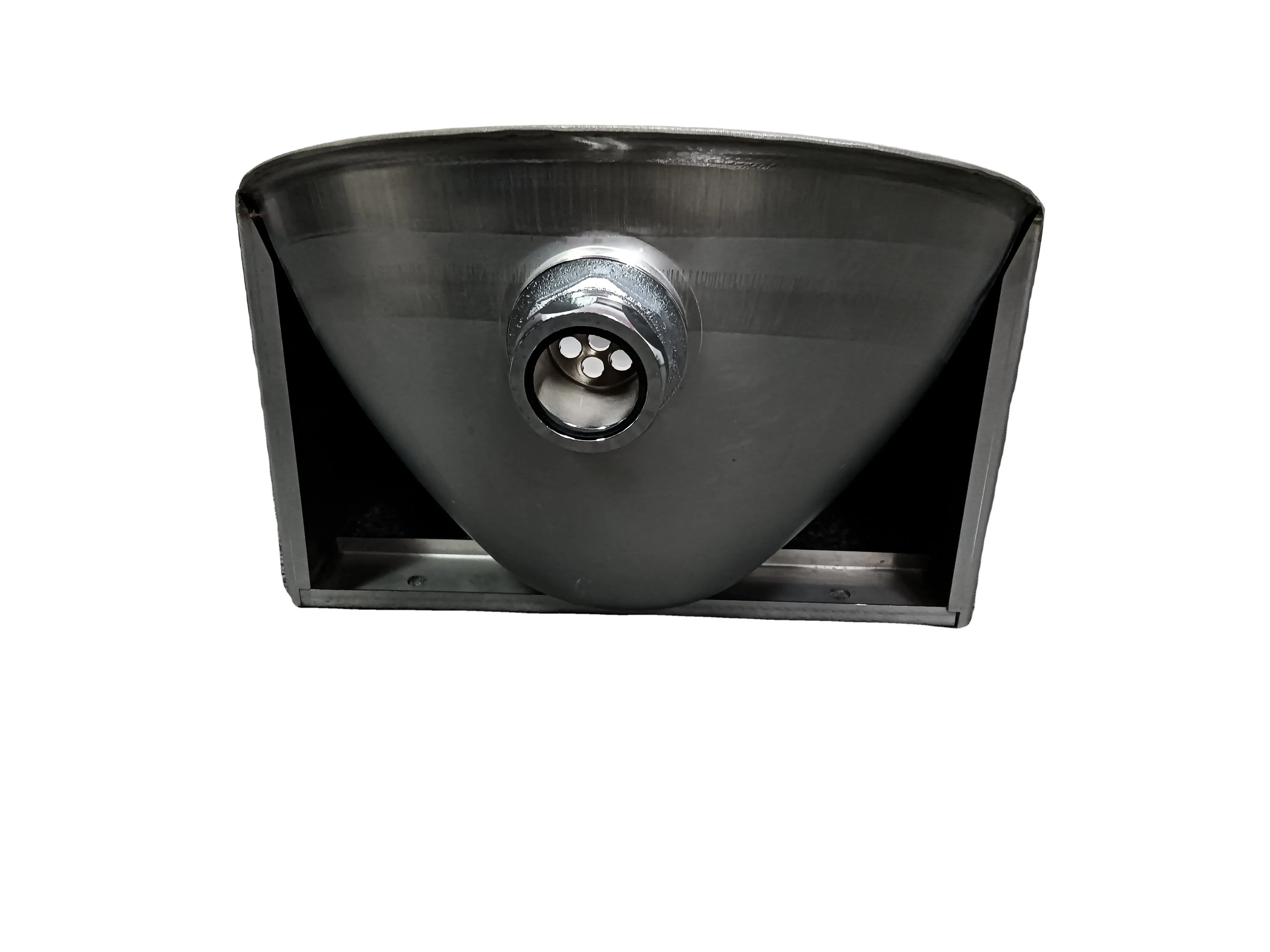 Modern Wall-Mounted Round Urinal in Durable Stainless Steel 304