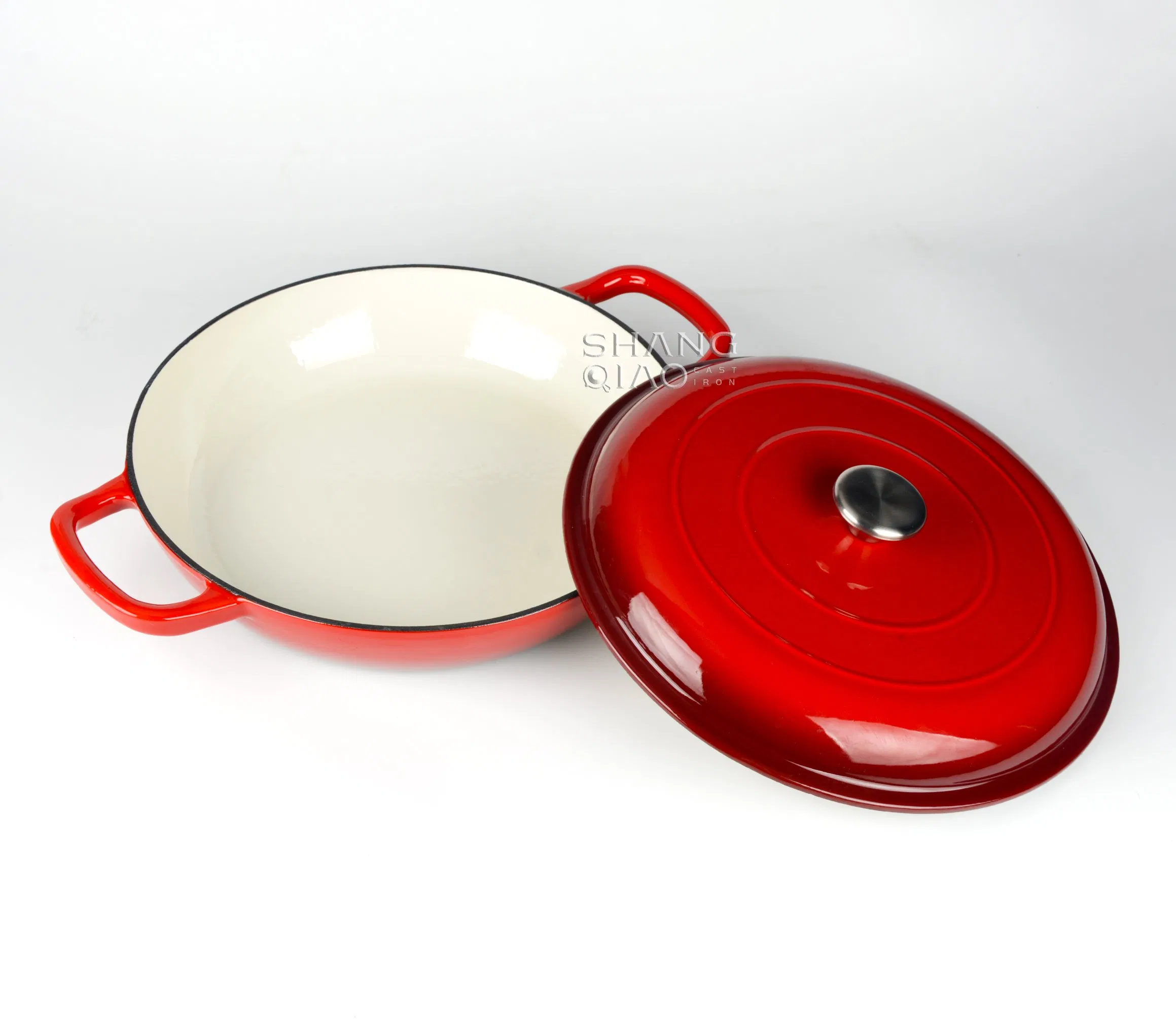 Эмалированная чугунная жаровня Dutch Oven, 30 см