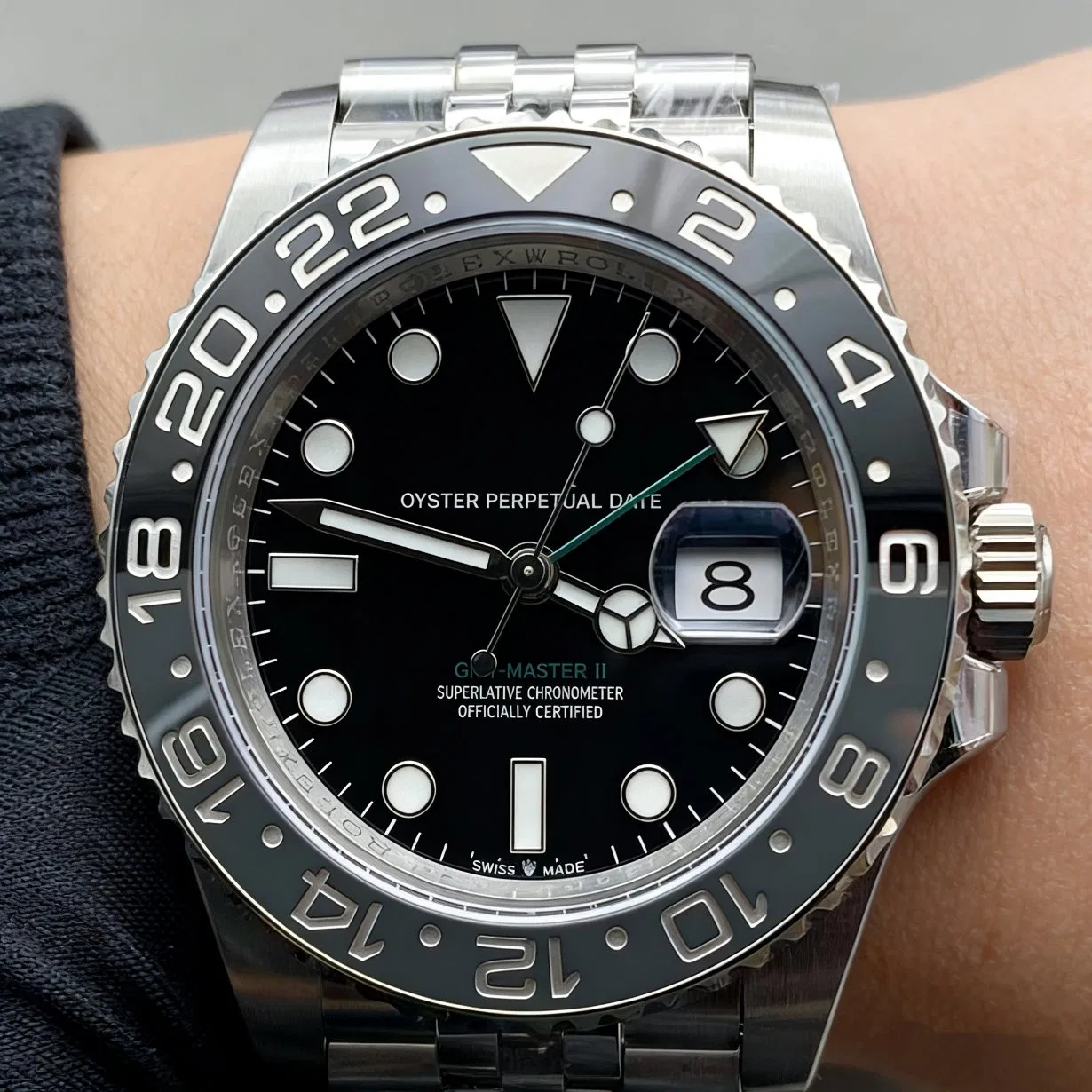 Vsf Super Clone 1.1 Brand Gmt Calendar Night Light Watch