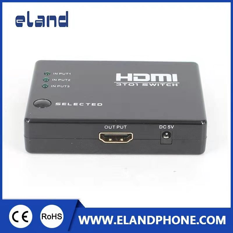 HDMI-коммутатор 3 порта 1080P с пультом