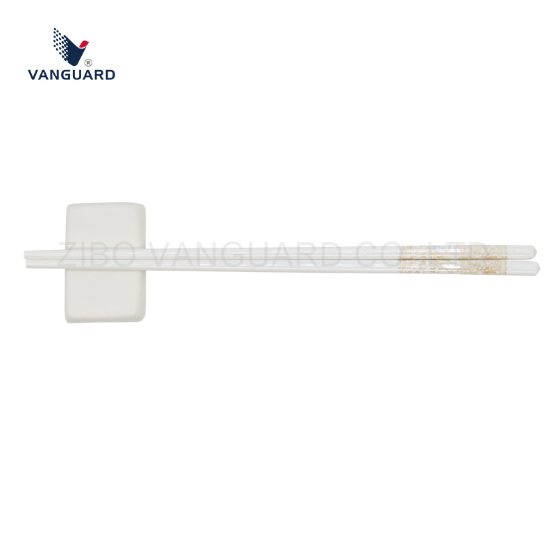 Promotional Restaurant White Custom Porcelain Ceramic Chopsticks