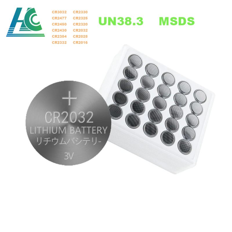 Icr1254 Cr2032 Li-Po Battery Cell 3.7V Button Lithium Polymer Batteries for Bluetooths Headset Button Coin Battery Cell with Replaceable Battery Rechargeable