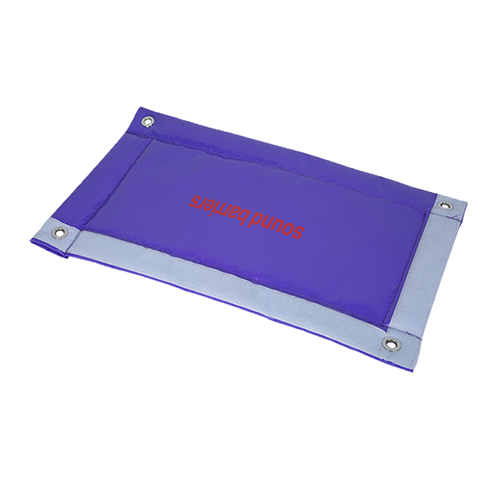 Litong Purple Waterproof Durable PVC Tarp Material Acoustic Noise Reduction Good Quality Sound Barrier