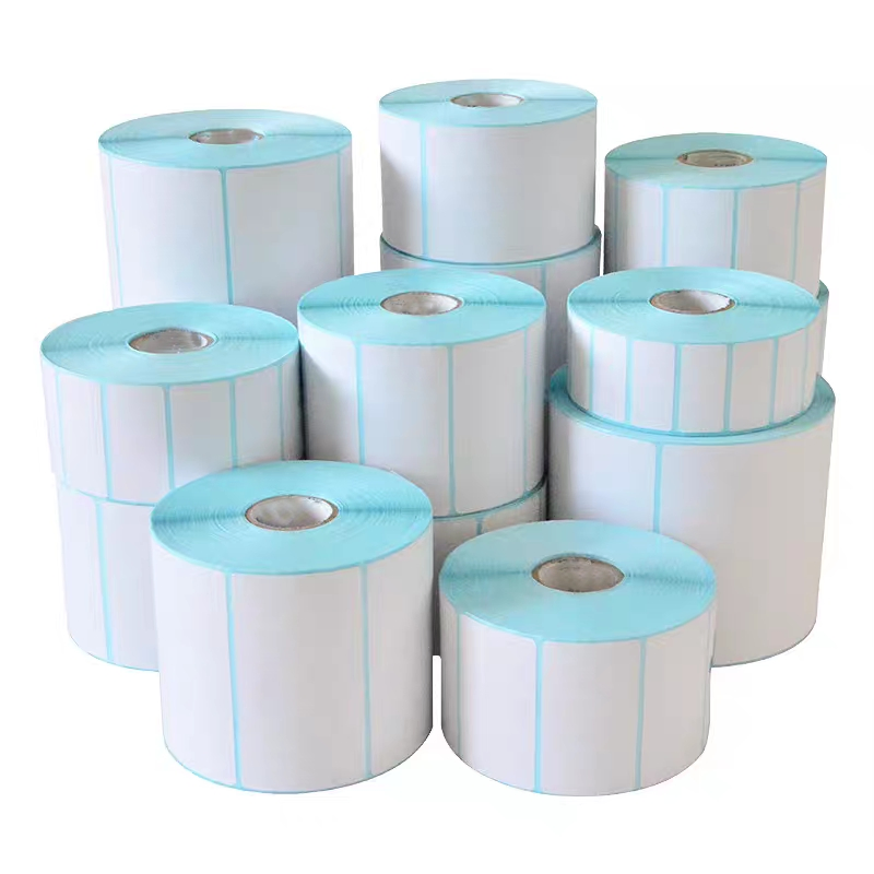Three-Proof Thermal Self-Adhesive Label Sticker Paper Roll for Supermarket Labels
