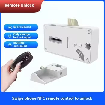 Battery Powered NFC Swipe Mobile Phone Hidden Card Remote Control Cabinet Lock