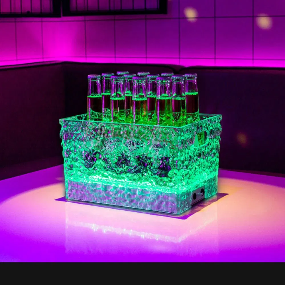 Светящееся ведро для напитков LED Ice Model