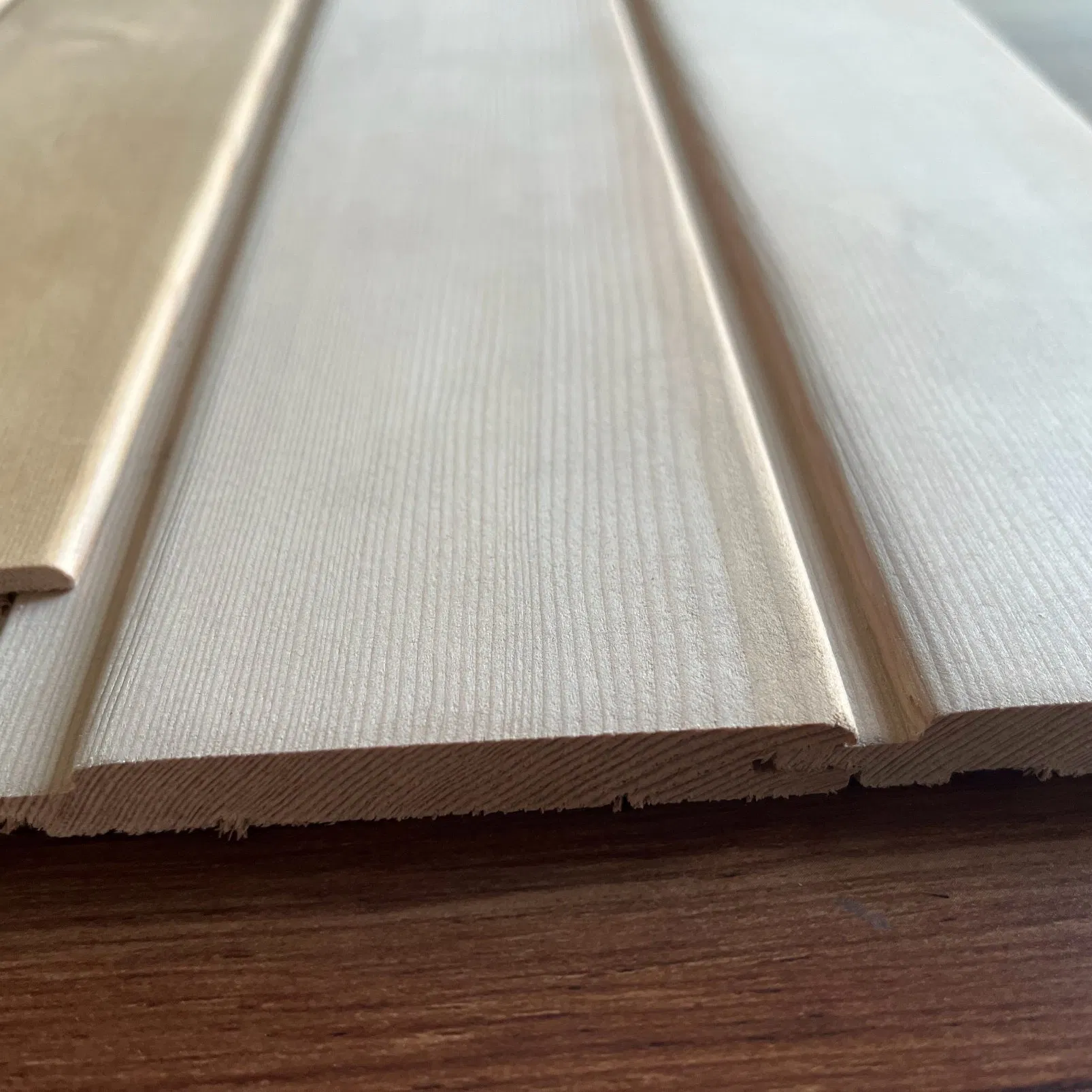 Clear Coating Cheap and Eco-Friendly Depth Carbonization Hemlock Wood Panels