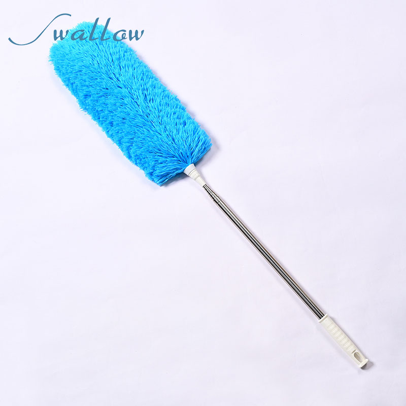 Выдвижная перьевая щётка-тряпка для уборки дома и авто