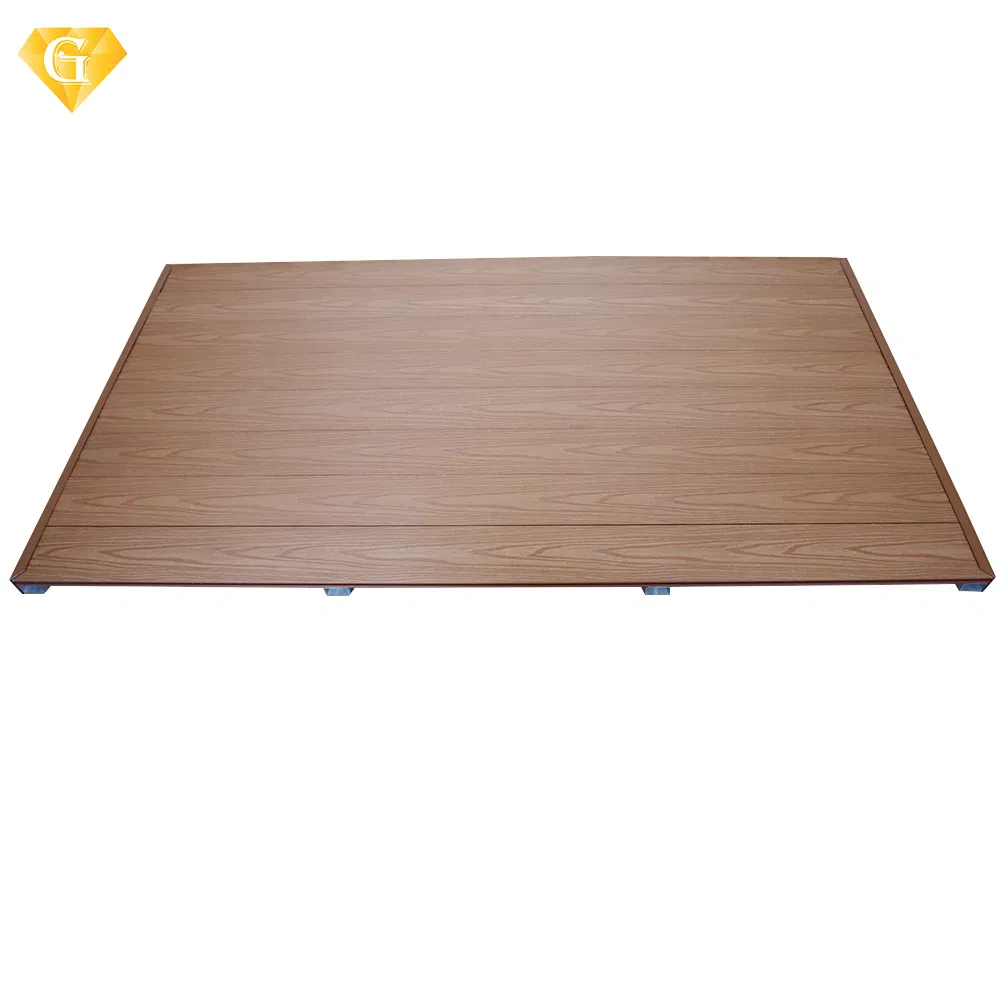 Moisture-Proof Corrosion-Resistant Rust-Proof Aluminum Composite Decking Flooring Around Swimming Pool