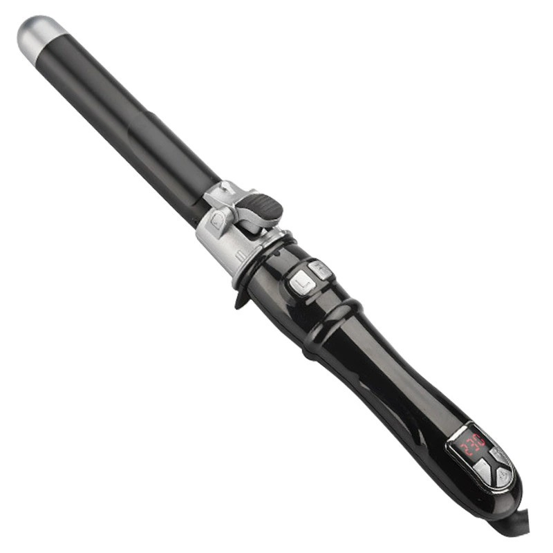Multifunctional Temperature Display Curling Iron Hair Straightener with Automatic Rotating and Styling Features