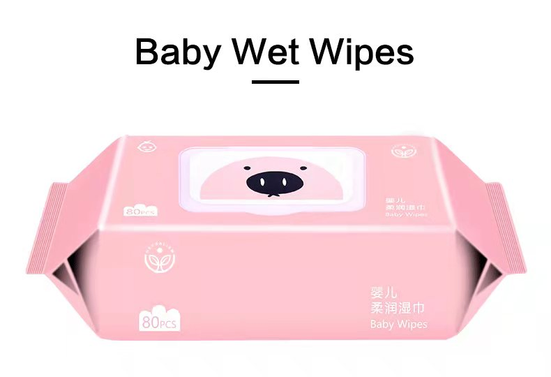 OEM Soft Touch Baby Wet Tissue Wipes