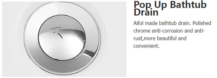 Hot Sale Cozy Comfortable Glossy Surface Freestanding Acrylic Soaking Bath Tub