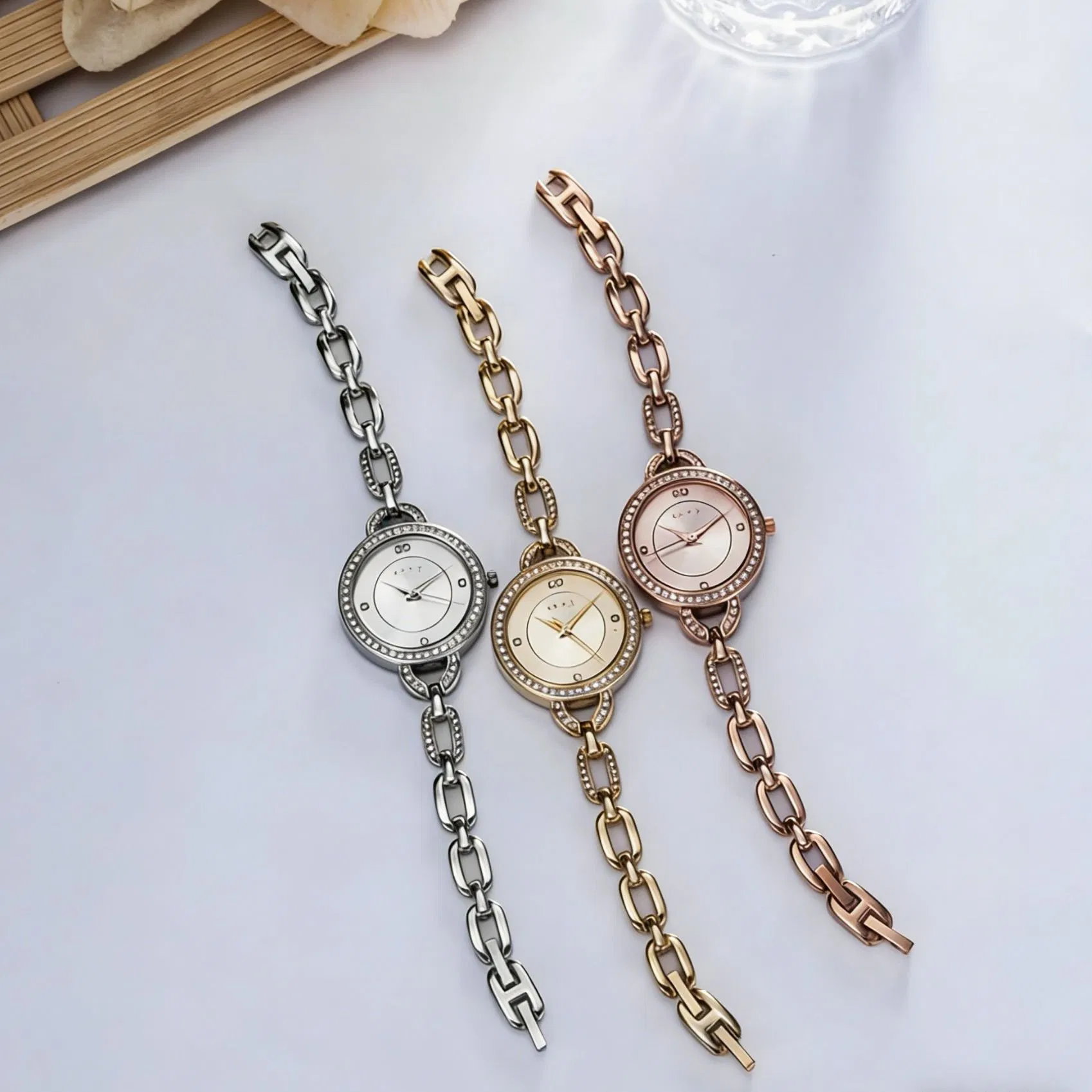 Custom Logo Watch Stainless Steel Watch (WY-039A)