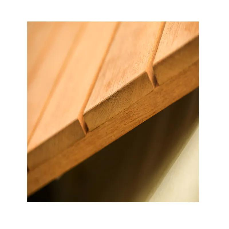 Non-Slip Bamboo Flooring and Shower Mat in Bath Mats