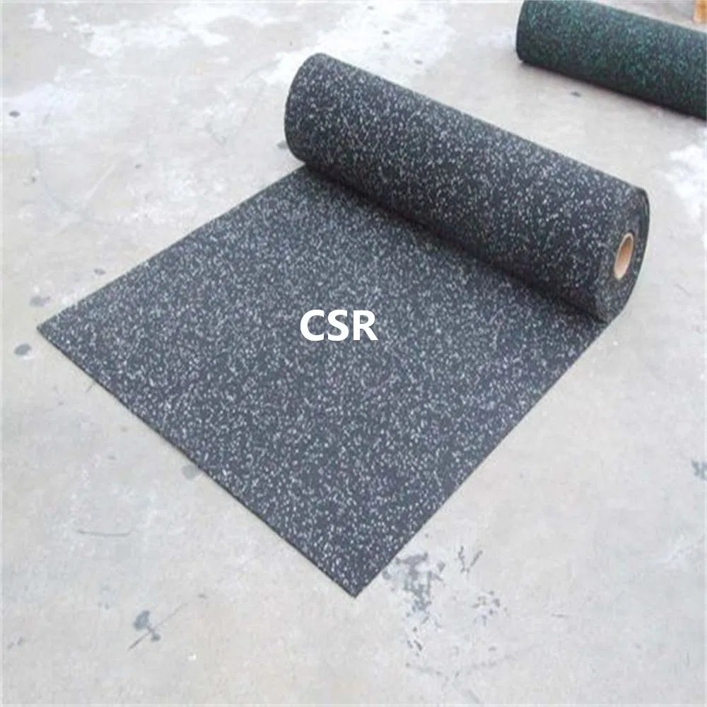 Indoor Antislip 2mm Rubber Floor Mats Roll Under Floor Rolls for Gym