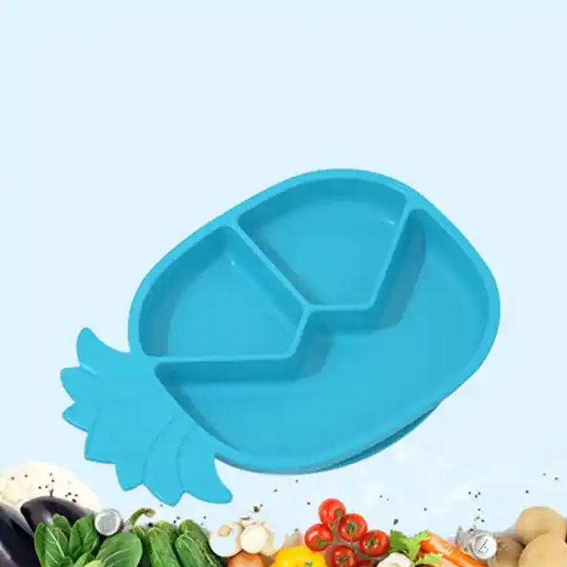 BPA-Free Toddler Dish Children's Holding Dish Silicone Suction Baby Dish