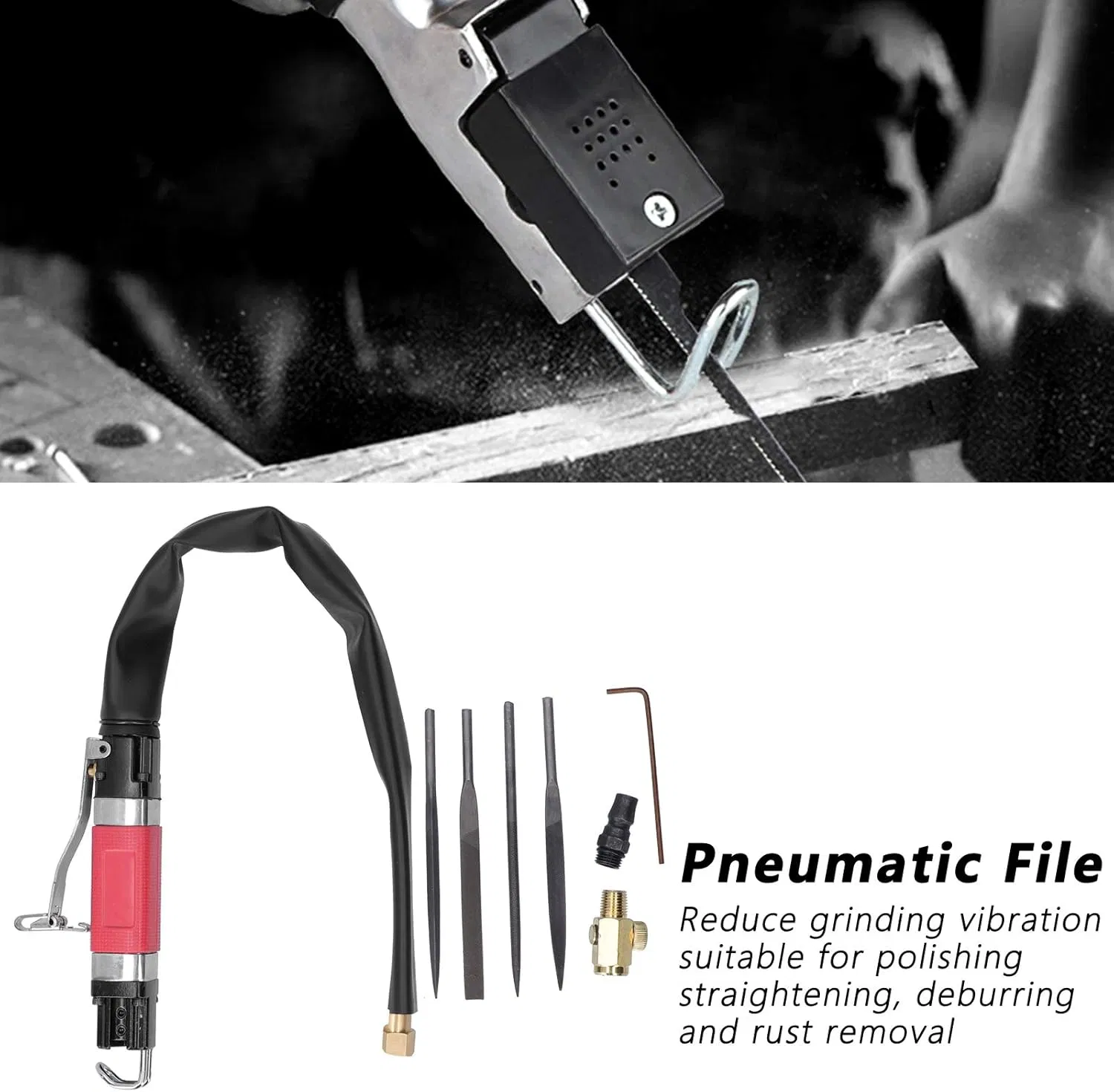 Пневматическая пила-напильник Rivfast, 3400 уд/мин