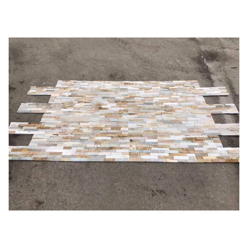 High Quality Factory Wholesale Exterior Wall Stone Stacked Stone Veneer Natural Slate Z-Shaped Cladding for Fireplace Outdoor