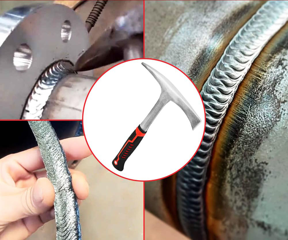 Welding Chipping Hammer Slag Removal Tool Welding/Chiseling Hammer with Forged Steel